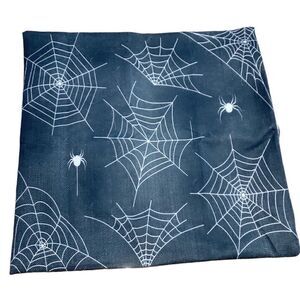 Halloween Spiders & Spider Webs Pillow Case EUC
